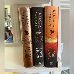 Coffee Table Book Trio - Bronze, Black, Orange